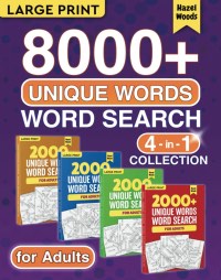 8000+ word search by Hazel Woods